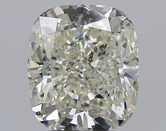 3.51-Carat Cushion Shape Natural Diamond