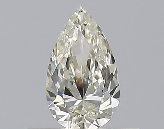 0.3-Carat Pear Shape Natural Diamond