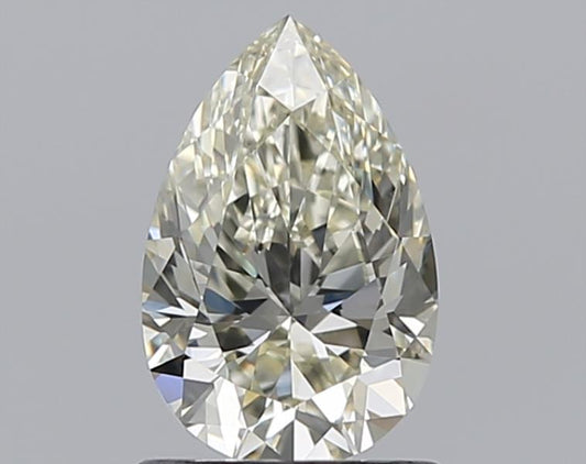 0.9-Carat Pear Shape Natural Diamond