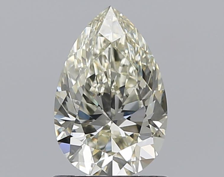 0.9-Carat Pear Shape Natural Diamond