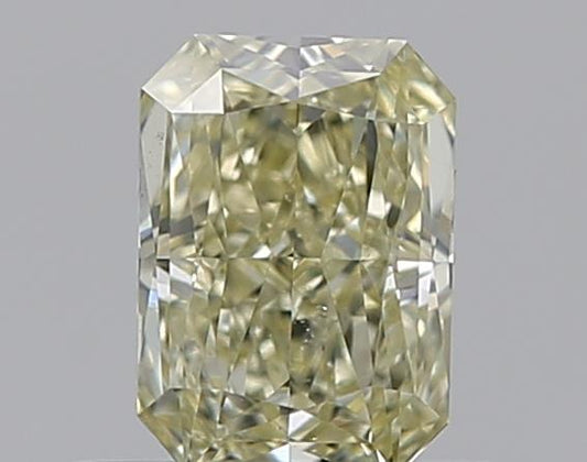 0.38-Carat L Radiant Shape Natural Fancy Diamond