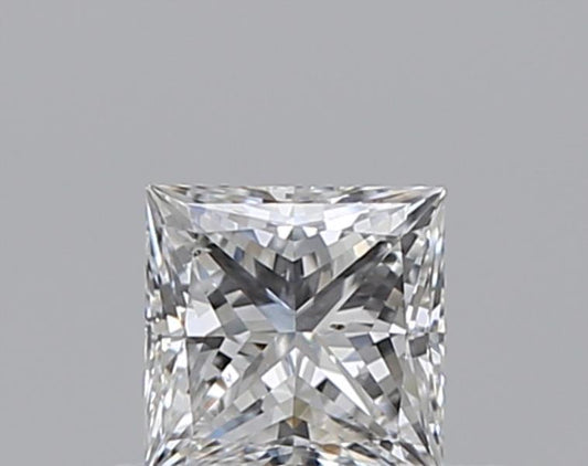 0.3-Carat Princess Shape Natural Diamond