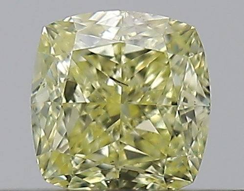 0.3-Carat Cushion Shape Natural Fancy Diamond