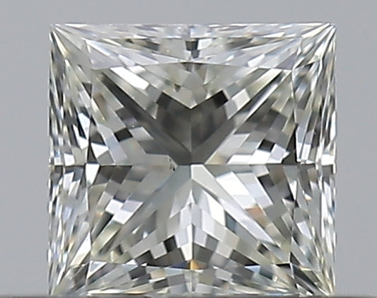 0.32-Carat Princess Shape Natural Diamond