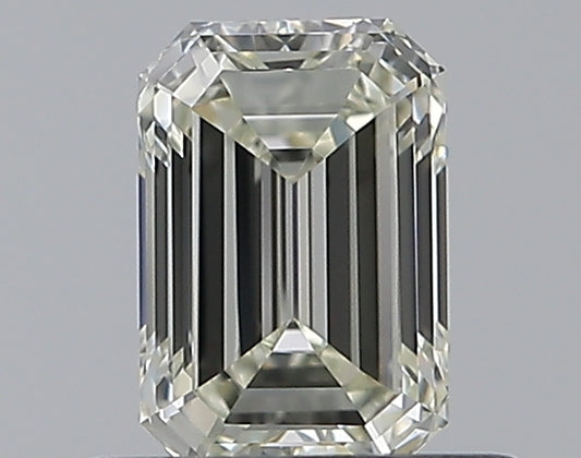 0.55-Carat Emerald Shape Natural Diamond