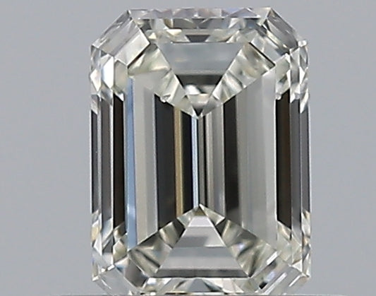 0.5-Carat Emerald Shape Natural Diamond