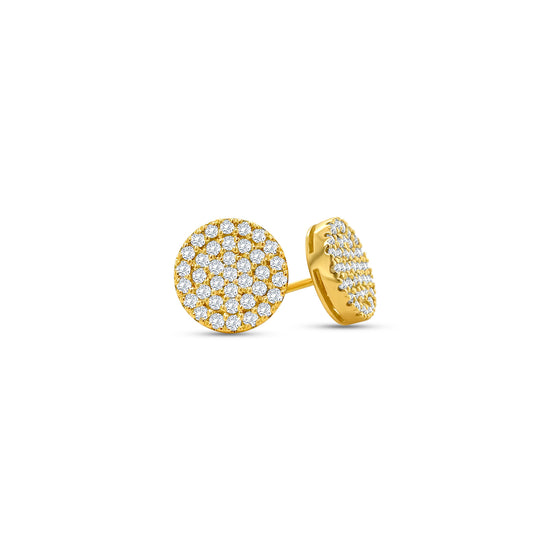 Round Brilliant Diamond Stud Earrings, timeless elegance, sparkling brilliance, luxurious accessories, classic sophistication, versatile adornments, exquisite craftsmanship, eye-catching beauty, elegant simplicity, radiant allure, enduring style.