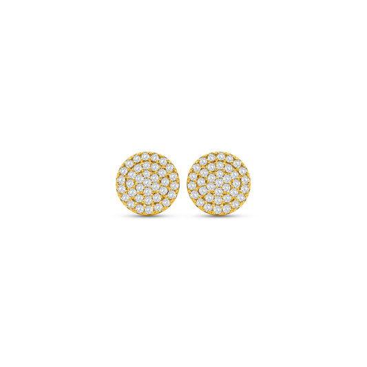 Round Brilliant Diamond Stud Earrings, timeless elegance, sparkling brilliance, luxurious accessories, classic sophistication, versatile adornments, exquisite craftsmanship, eye-catching beauty, elegant simplicity, radiant allure, enduring style.