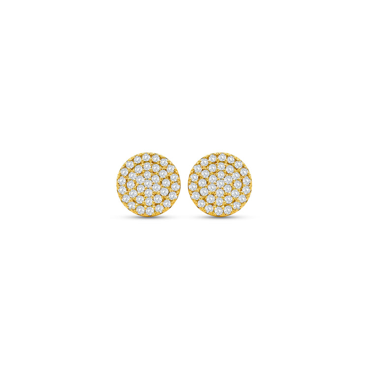 Round Brilliant Diamond Stud Earrings, timeless elegance, sparkling brilliance, luxurious accessories, classic sophistication, versatile adornments, exquisite craftsmanship, eye-catching beauty, elegant simplicity, radiant allure, enduring style.