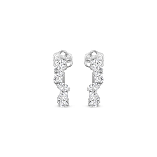Oval cut diamond hoop earrings, elegant oval diamond hoops, sparkling oval diamond earrings, luxury diamond hoop earrings, oval diamond jewelry, fine diamond hoop earrings, oval cut diamond accessories, glamorous diamond hoop earrings, oval diamond ear hoops, sophisticated oval diamond earrings, timeless oval cut diamond hoops, stylish diamond hoop earrings, exquisite oval diamond earrings, high-end oval diamond hoops, fashionable oval cut diamond earrings.