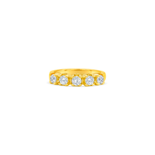 Round Brilliant Half Eternity Diamond Ring, Diamond Band, Half Eternity Ring, Round Diamond Ring, Elegant Diamond Jewelry, Women's Diamond Ring, Anniversary Diamond Band, Sparkling Diamond Ring, Classic Half Eternity Band, Fine Diamond Jewelry, Gold Half Eternity Ring, Luxurious Diamond Ring, White Gold Diamond Band, Bridal Diamond Ring, Designer Diamond Band.