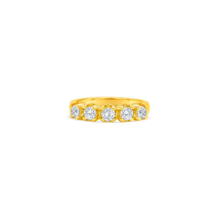 Round Brilliant Half Eternity Diamond Ring, Diamond Band, Half Eternity Ring, Round Diamond Ring, Elegant Diamond Jewelry, Women's Diamond Ring, Anniversary Diamond Band, Sparkling Diamond Ring, Classic Half Eternity Band, Fine Diamond Jewelry, Gold Half Eternity Ring, Luxurious Diamond Ring, White Gold Diamond Band, Bridal Diamond Ring, Designer Diamond Band.