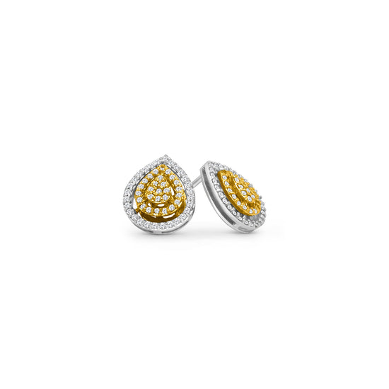 Tear drop halo diamond stud earrings, tear drop earrings, halo earrings, diamond stud earrings, jewelry, accessories, fashion accessories, women's jewelry, elegant earrings, glamorous earrings, luxury earrings.