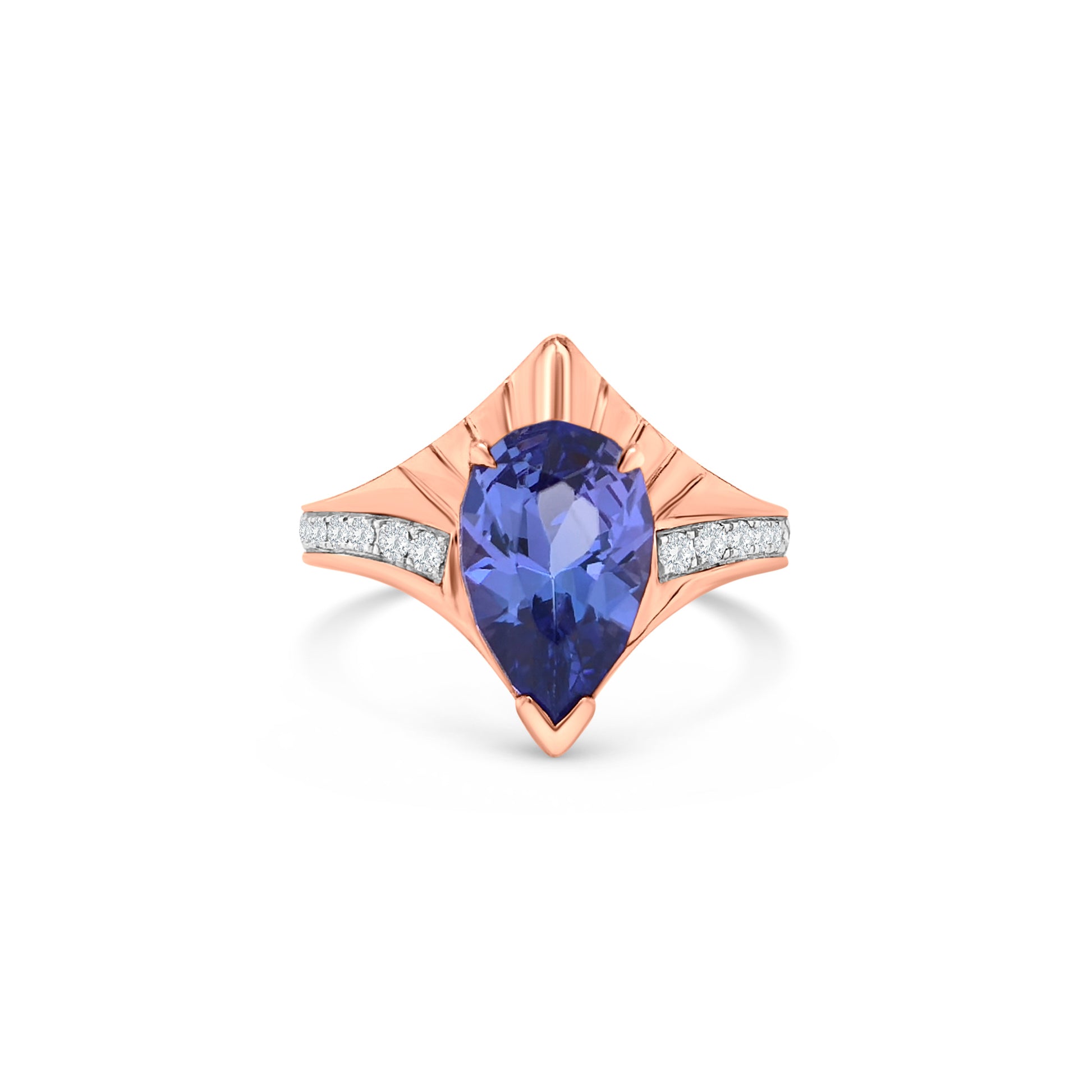 "Pear Shaped Tanzanite Ring, Tanzanite and Diamond Ring, Pear Cut Tanzanite Jewelry, Blue Gemstone Ring, Pear Shaped Engagement Ring, Tanzanite Ring with Diamonds, Pear Shaped Blue Stone Ring, Elegant Tanzanite Diamond Ring, Pear Shaped Tanzanite and Diamond Ring."