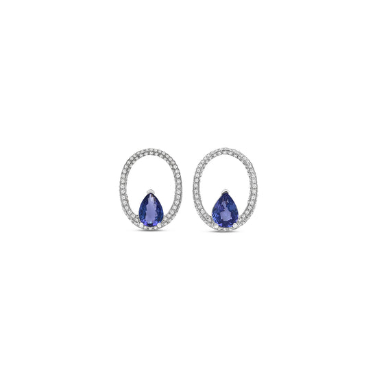 Pear shape Tanzanite and diamond dangle earrings
Elegant Tanzanite and diamond earrings in pear cut
Fine jewelry Tanzanite and diamond drop earrings
Dangle earrings with pear-shaped Tanzanite and diamonds
Luxury Tanzanite and diamond earrings for women
