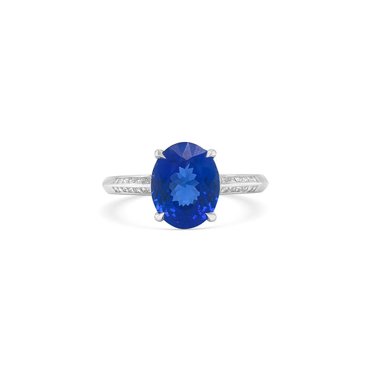 "Oval Cut Tanzanite & Diamond Ring," "Luxury Oval Tanzanite and Diamond Ring," "Elegant Oval Cut Tanzanite Diamond Engagement Ring," "Oval Tanzanite with Diamond Accents Ring," "Exquisite Oval Cut Tanzanite & Diamond Cocktail Ring," "Fine Jewelry Oval Cut Tanzanite and Diamond Ring," "Unique Oval Tanzanite and Diamond Ring Design," "Beautiful Oval Cut Tanzanite & Diamond Ring," "Timeless Oval Tanzanite and Diamond Ring," "Sparkling Oval Cut Tanzanite with Diamond Ring."