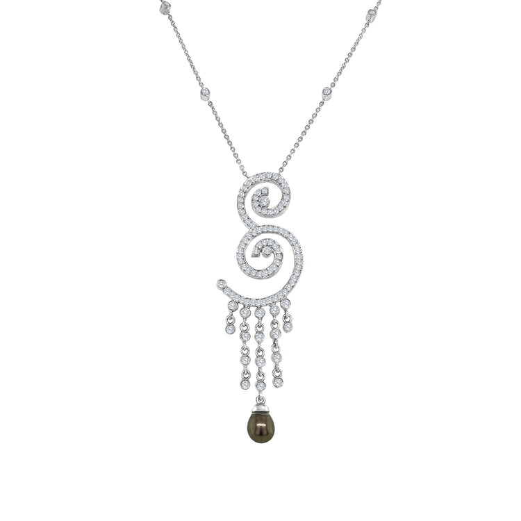 "Teardrop Pearl & Diamond Pendant," "Exquisite Teardrop Pearl Pendant with Diamonds," "Luxurious Diamond and Pearl Necklace," "Elegant Teardrop Pearl Necklace with Diamonds," "Fine Jewelry Pearl & Diamond Pendant," "High-Quality Teardrop Pearl Pendant with Diamonds," "Statement Pearl & Diamond Necklace," "Sparkling Teardrop Pearl & Diamond Pendant," "Beautiful Diamond and Pearl Pendant," "Fashionable Teardrop Pearl Necklace with Diamonds."