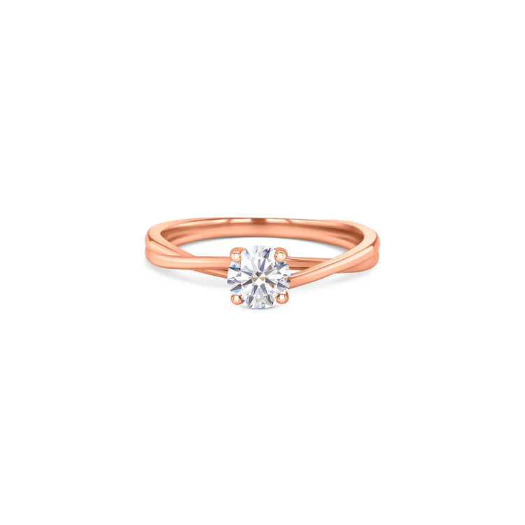 Solitaire Round Brilliant Diamond Ring