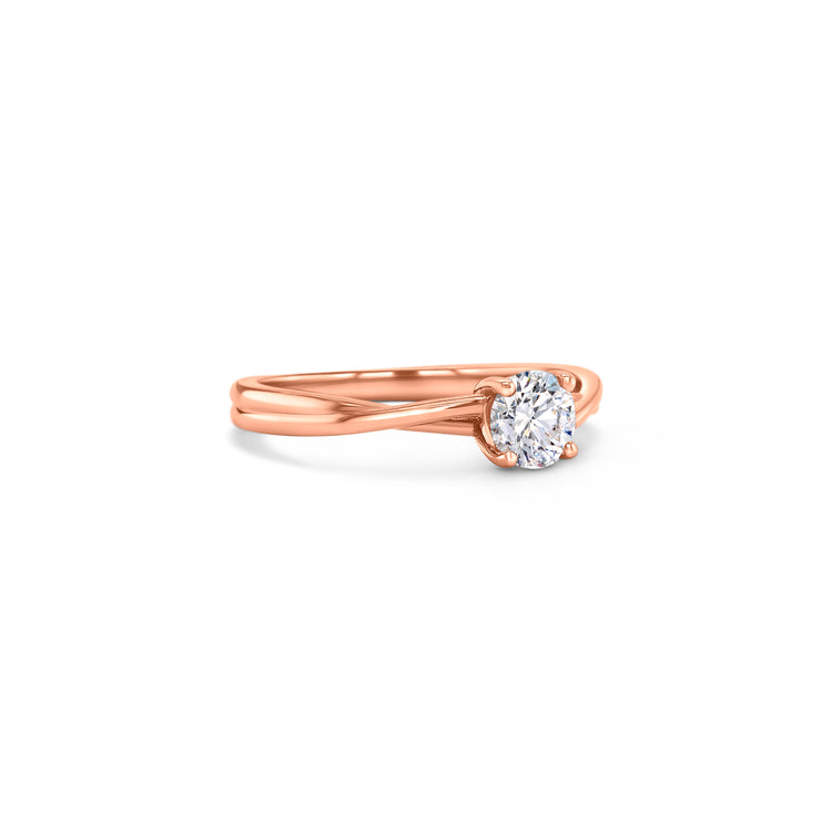 Solitaire Round Brilliant Diamond Ring