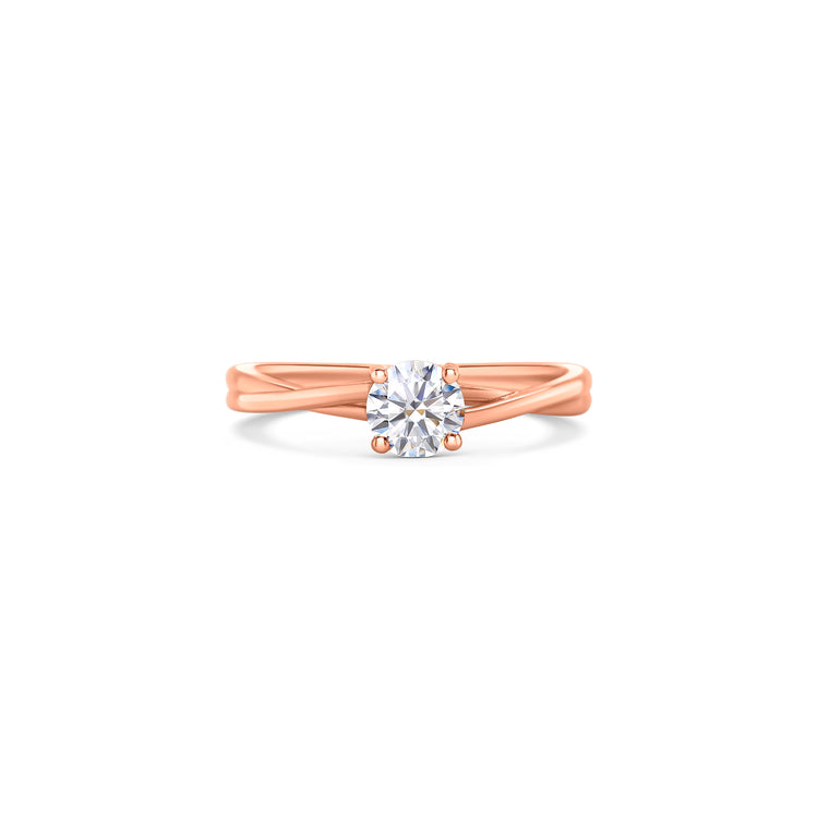 Solitaire Round Brilliant Diamond Ring