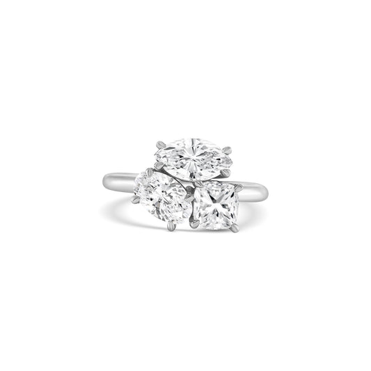 multi-shape diamond ring, diamond dress ring, mixed cut diamond jewelry, fashion diamond ring, statement diamond ring, cocktail ring with diamonds, elegant women’s diamond ring, assorted diamond cuts ring, luxury diamond jewelry, designer diamond dress ring