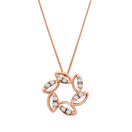 Round Brilliant Diamond Pendant