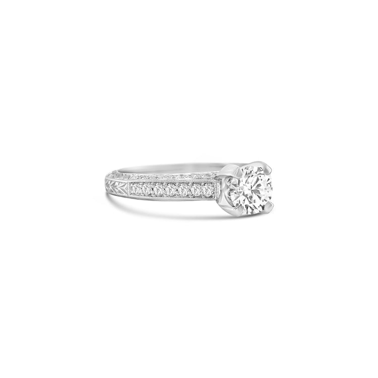 Round Brilliant Cut Diamond Ring