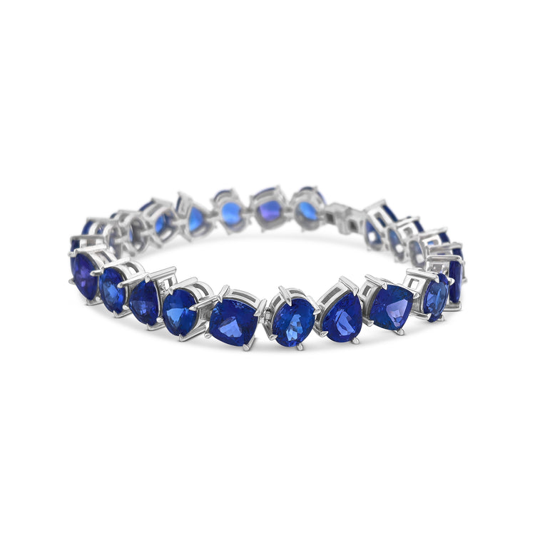 Multi Shape Tanzanite Bracelet