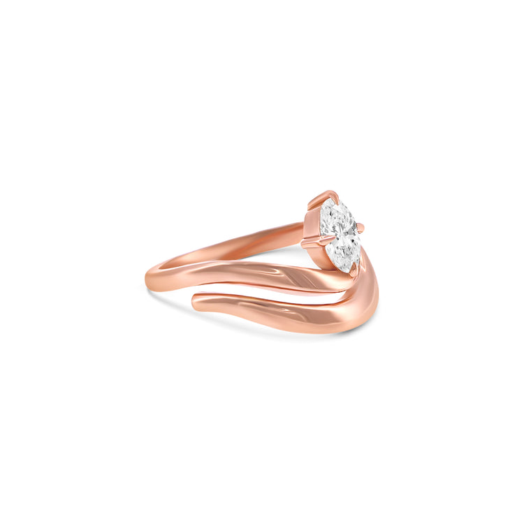 Oval Cut Diamond Solitaire Ring