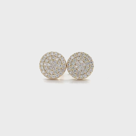 Round Brilliant Diamond Stud Earrings, timeless elegance, sparkling brilliance, luxurious accessories, classic sophistication, versatile adornments, exquisite craftsmanship, eye-catching beauty, elegant simplicity, radiant allure, enduring style.