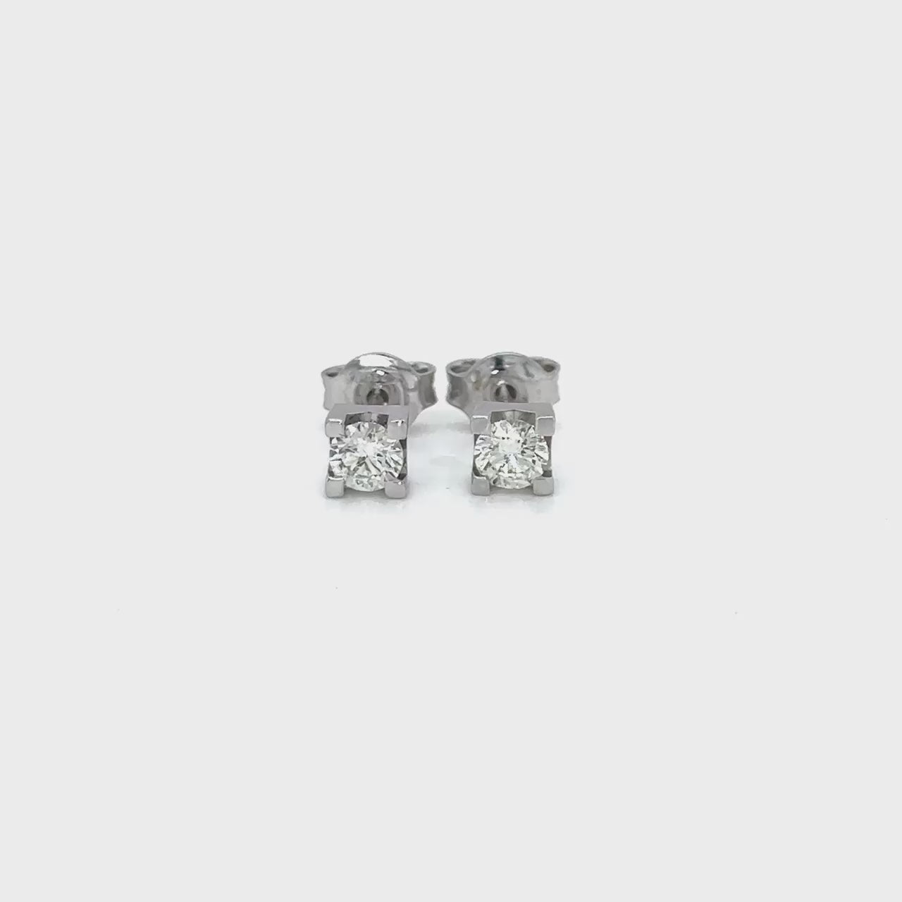 Round brilliant diamond stud earrings, timeless elegance, sparkling brilliance, versatile sophistication, must-have accessory, understated luxury.
