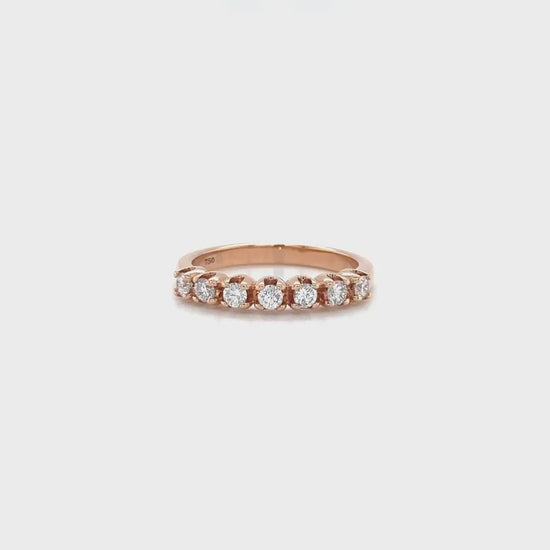 "Round Brilliant Half Eternity Diamond Ring," "Exquisite Round Brilliant Diamond Eternity Band," "Luxurious Half Eternity Diamond Ring," "Elegant Round Diamond Half Eternity Ring," "Fine Jewelry with Round Brilliant Diamonds," "High-Quality Half Eternity Diamond Ring," "Statement Round Brilliant Diamond Band," "Sparkling Round Brilliant Eternity Ring," "Beautiful Diamond Half Eternity Ring," "Fashionable Round Diamond Eternity Ring."