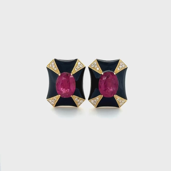 "Tourmaline & Diamond Stud Earrings," "Tourmaline Earrings," "Diamond Earrings," "Fine Jewelry," "Luxury Earrings," "Fashion Earrings," "Tourmaline Jewelry," "Sparkling Stud Earrings," "Statement Earrings," "Elegant Jewelry," "Special Occasion Earrings," "Tourmaline and Diamond Studs," "Timeless Jewelry," "Handcrafted Earrings," "Gemstone Stud Earrings."