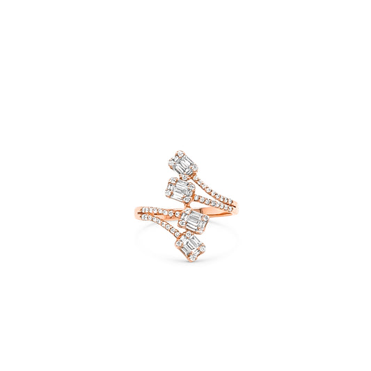 Illusion Set Diamond Ring