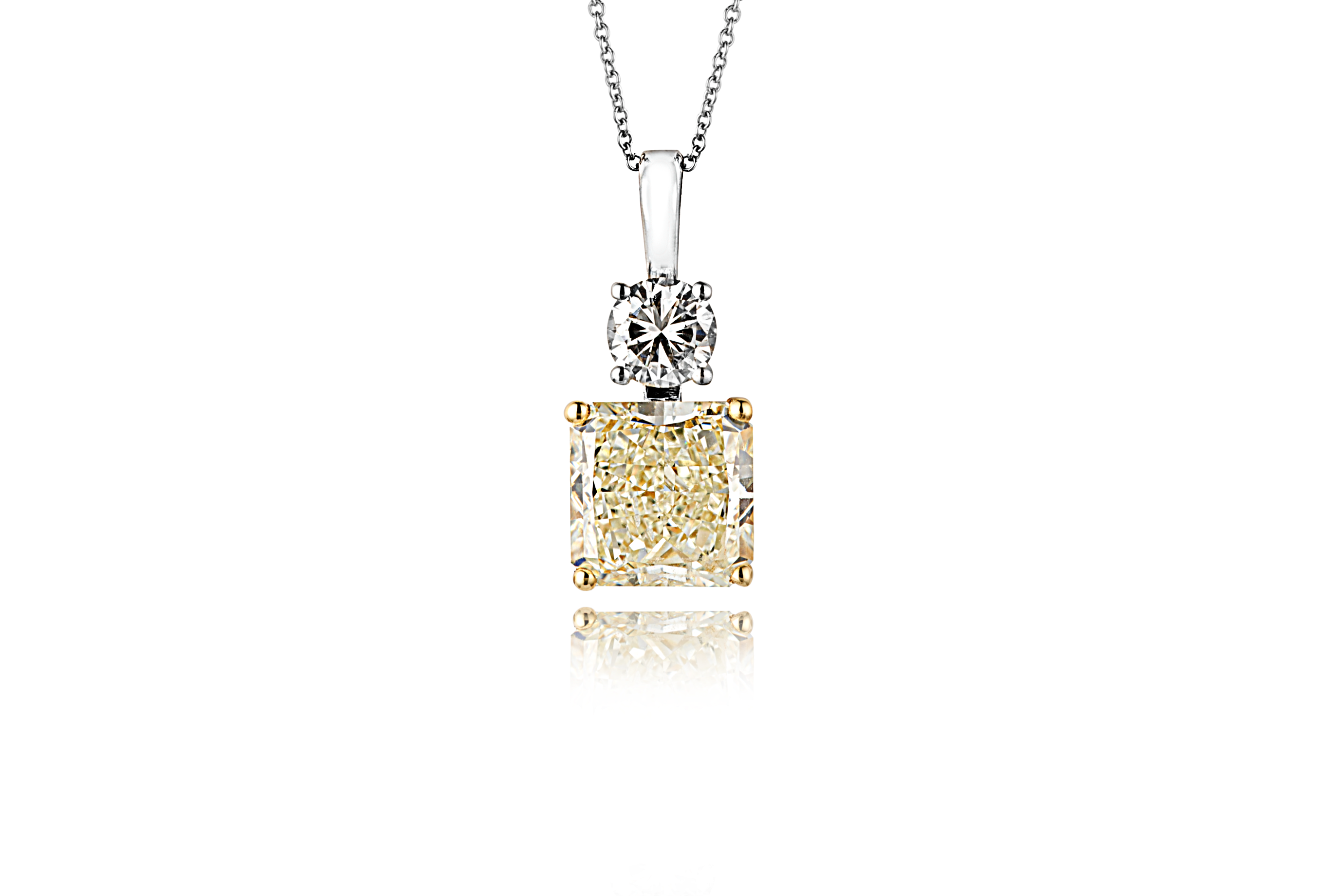 Colour Diamond Pendants