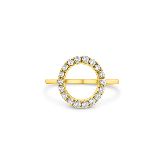  Round Brilliant, Circle of Life, Diamond Ring, Jewelry, Precious Stones, Elegant Design, Symbolic Jewelry, Meaningful Gift, Special Occasion, Fine Craftsmanship