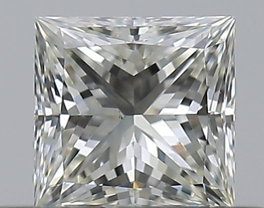 0.32-Carat Princess Shape Natural Diamond