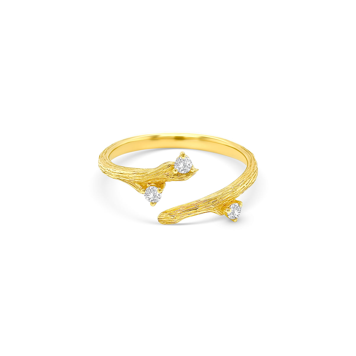 Round Brilliant Open Dress Diamond Ring