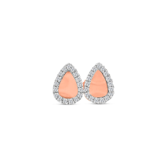 Tear drop halo diamond stud earrings, tear drop earrings, halo earrings, diamond stud earrings, jewelry, accessories, fashion accessories, women's jewelry, elegant earrings, glamorous earrings, luxury earrings.