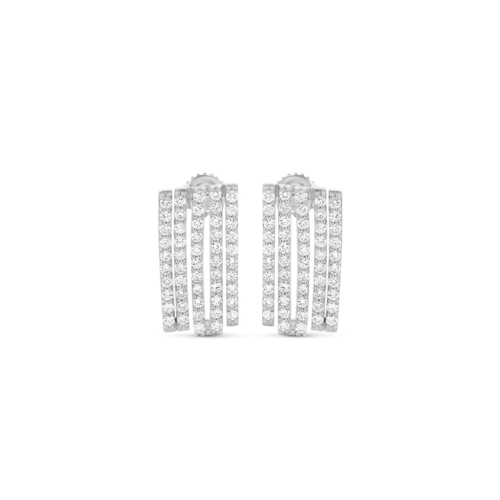 Round brilliant diamond drop earrings, sparkling jewelry, elegant accessories, glamorous fashion, sophisticated style, luxurious adornments, exquisite craftsmanship, refined beauty.
