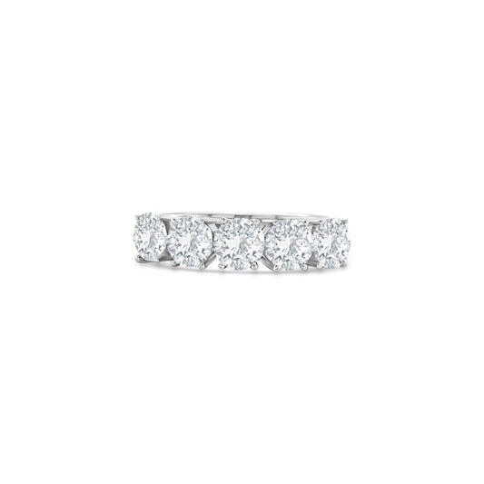 Round Brilliant Half Eternity Diamond Ring, Diamond Band, Half Eternity Ring, Round Diamond Ring, Elegant Diamond Jewelry, Women's Diamond Ring, Anniversary Diamond Band, Sparkling Diamond Ring, Classic Half Eternity Band, Fine Diamond Jewelry, Gold Half Eternity Ring, Luxurious Diamond Ring, White Gold Diamond Band, Bridal Diamond Ring, Designer Diamond Band.