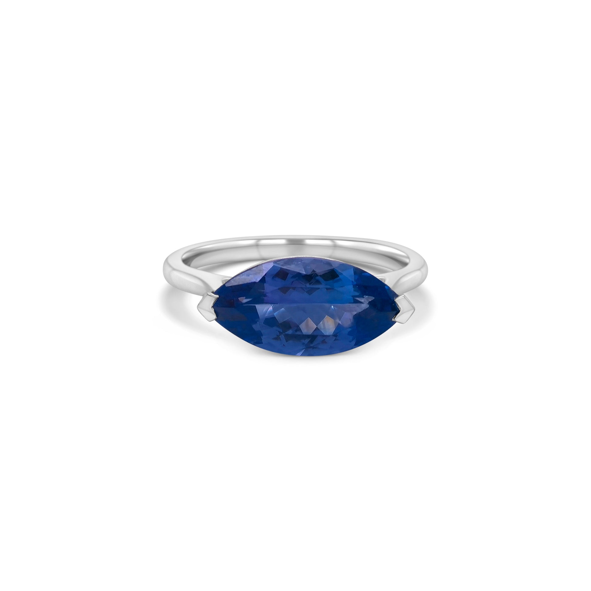 Marquise Cut Tanzanite Ring, Solitaire Tanzanite Jewelry, Elegant Tanzanite Ring, Marquise Cut Gemstone Ring, Tanzanite Engagement Ring, Tanzanite Solitaire Ring, Sterling Silver Tanzanite Ring, Tanzanite Anniversary Ring, Classic Tanzanite Ring, Tanzanite Statement Ring