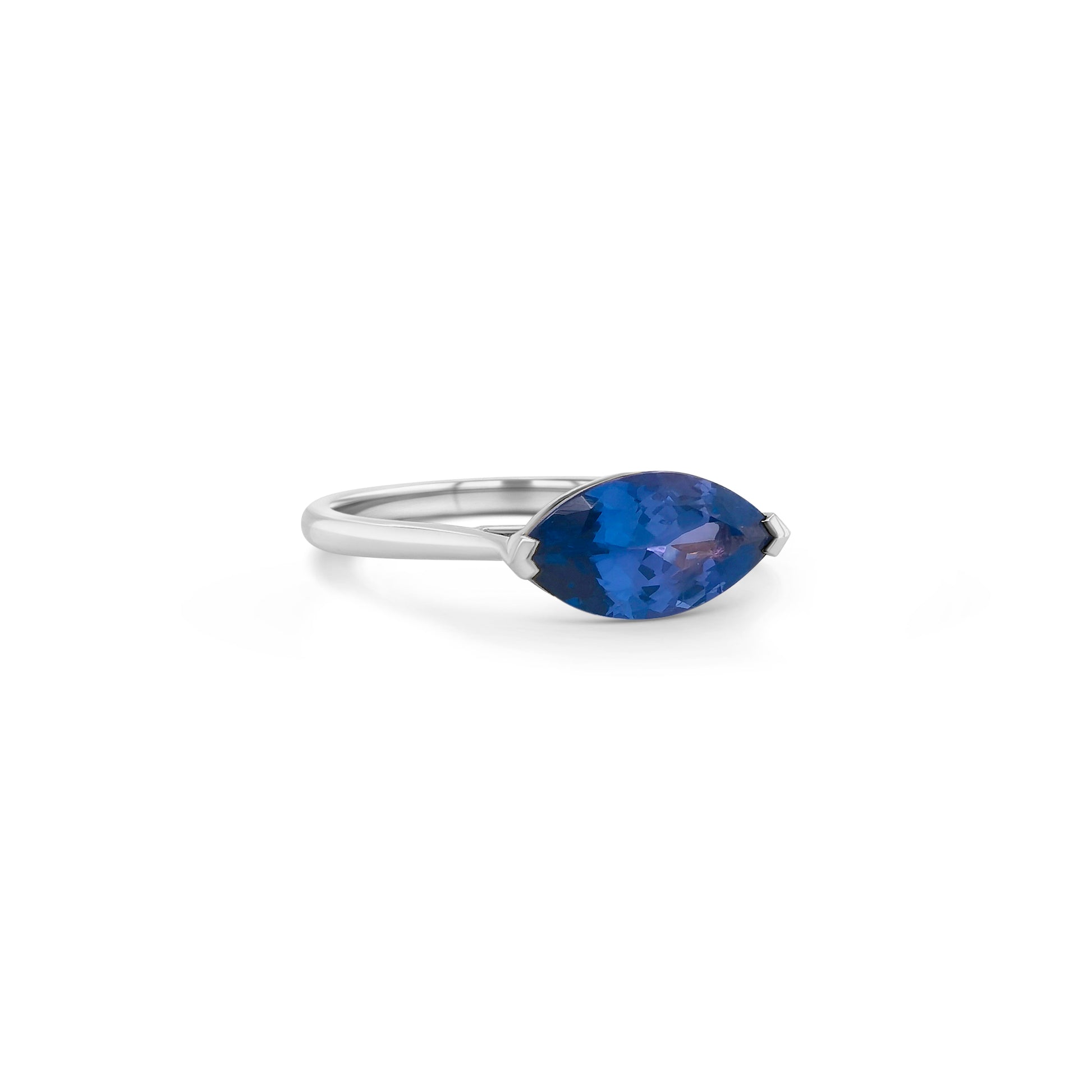 Marquise Cut Tanzanite Ring, Solitaire Tanzanite Jewelry, Elegant Tanzanite Ring, Marquise Cut Gemstone Ring, Tanzanite Engagement Ring, Tanzanite Solitaire Ring, Sterling Silver Tanzanite Ring, Tanzanite Anniversary Ring, Classic Tanzanite Ring, Tanzanite Statement Ring