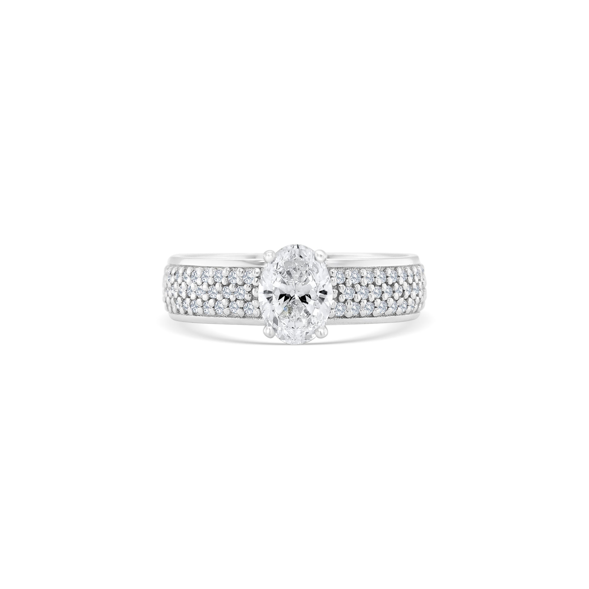 Oval diamond band, round brilliant diamond band, elegant diamond ring, sparkling gemstone band, fine jewelry accessory, diamond-studded band, stylish oval and round diamonds, luxurious diamond ring, exquisite gemstone band.