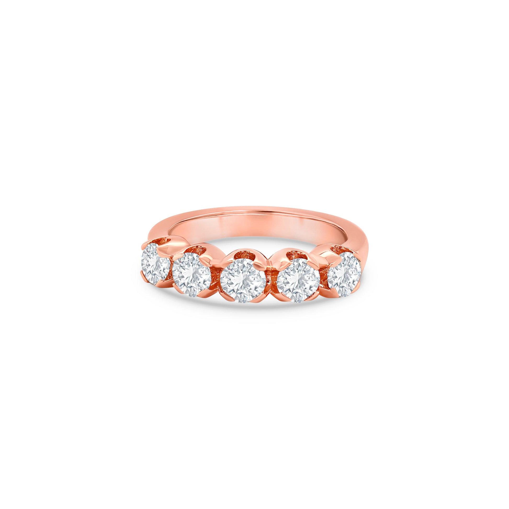 Round Brilliant Half Eternity Diamond Ring, Round Cut Diamond Band, Half Eternity Ring, Brilliant Diamond Band, Diamond Wedding Band, Round Diamond Anniversary Ring, Elegant Diamond Half Band, Classic Eternity Ring, Women's Diamond Ring, Fine Jewelry Ring.