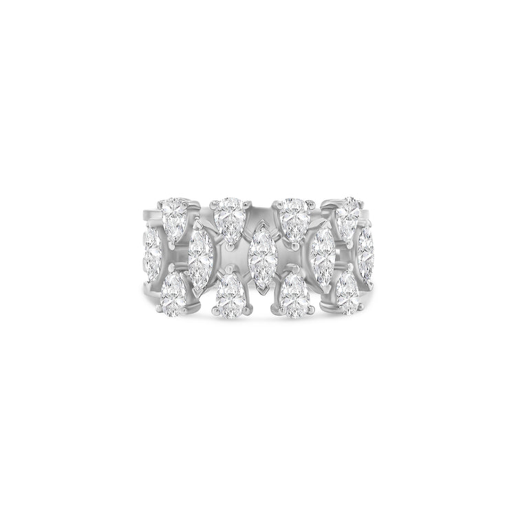 Pear Shape & Marquise Diamond Dress Ring
