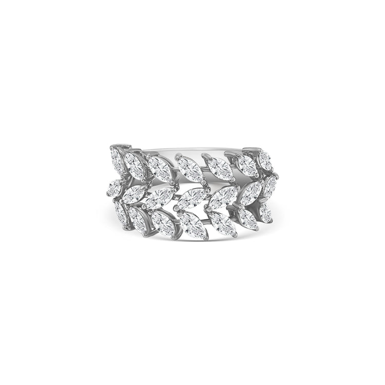 Marquise Cut Diamond Dress Ring