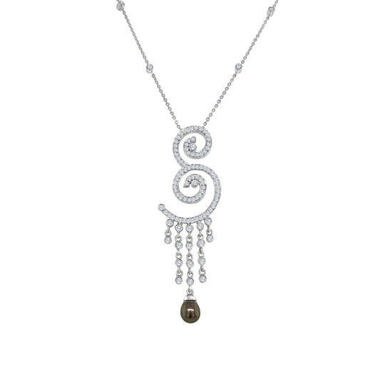 "Teardrop Pearl & Diamond Pendant," "Exquisite Teardrop Pearl Pendant with Diamonds," "Luxurious Diamond and Pearl Necklace," "Elegant Teardrop Pearl Necklace with Diamonds," "Fine Jewelry Pearl & Diamond Pendant," "High-Quality Teardrop Pearl Pendant with Diamonds," "Statement Pearl & Diamond Necklace," "Sparkling Teardrop Pearl & Diamond Pendant," "Beautiful Diamond and Pearl Pendant," "Fashionable Teardrop Pearl Necklace with Diamonds."