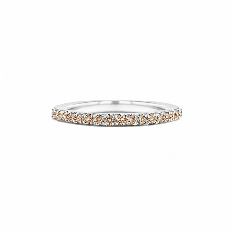 Round Brilliant Half Eternity Diamond Ring