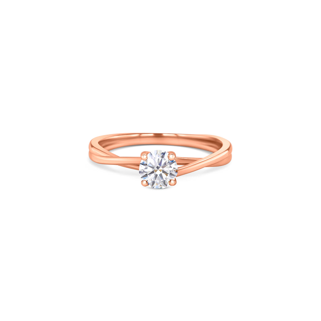 Solitaire Round Brilliant Diamond Ring